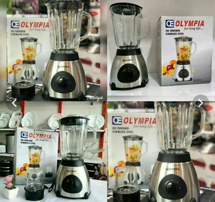 مخلوط کن آسیاب دوکاره المپیا مدل OE-6062 ظرفیت ۱.۵ لیتر با کاسه پیرکس