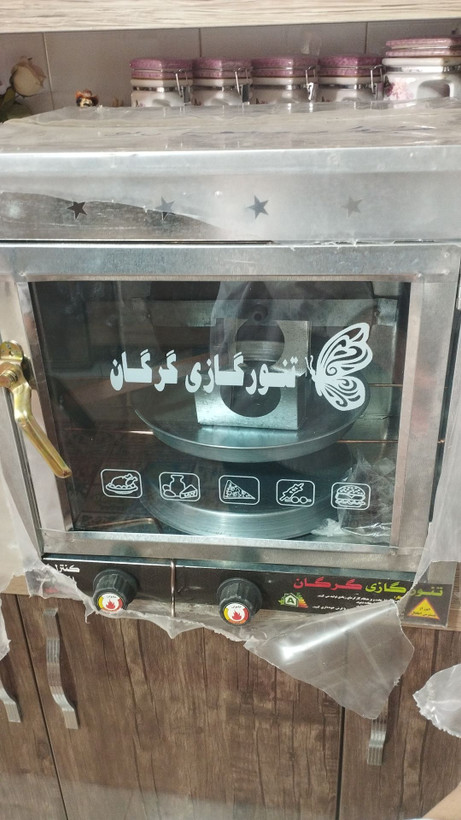 تنور گازی گرگان ورق گالوانیزه
